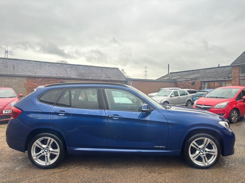BMW X1 Xdrive20d M Sport Blue #4
