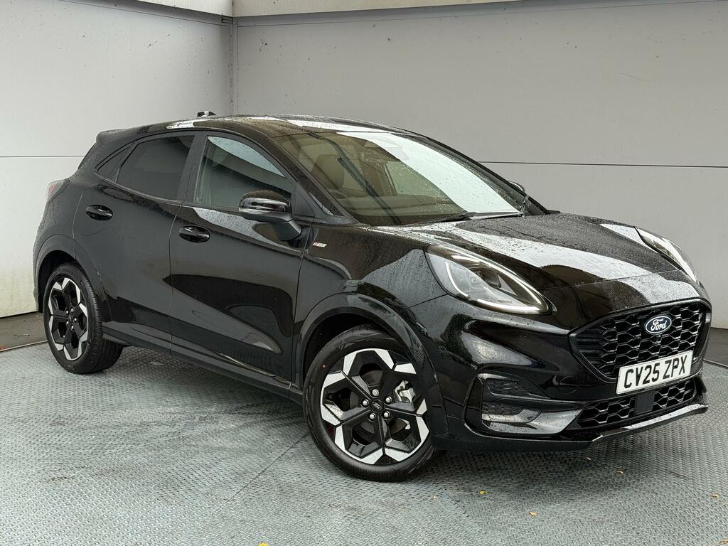 Puma Cars Ford Puma St Line X Black Used 2022 Ford Puma 200PS ST