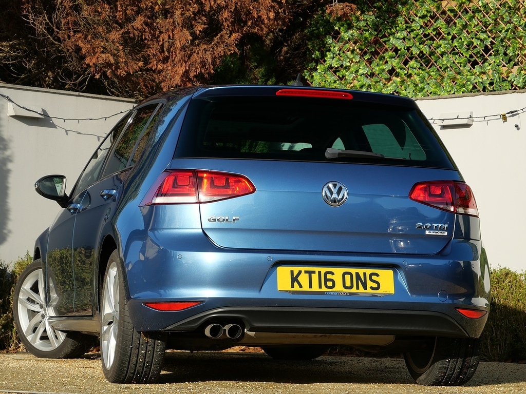 Volkswagen Golf 2.0 Tdi Bluemotion Tech Gt Edition Hatchback D Blue #5