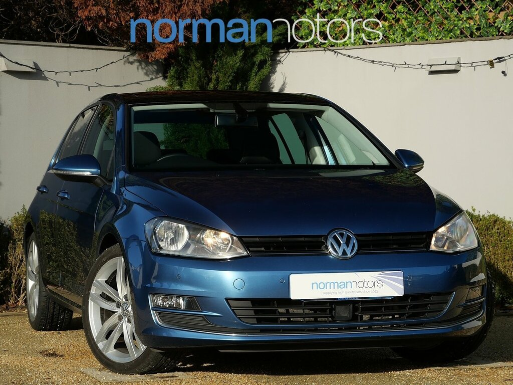 Volkswagen Golf 2.0 Tdi Bluemotion Tech Gt Edition Hatchback D Blue #1