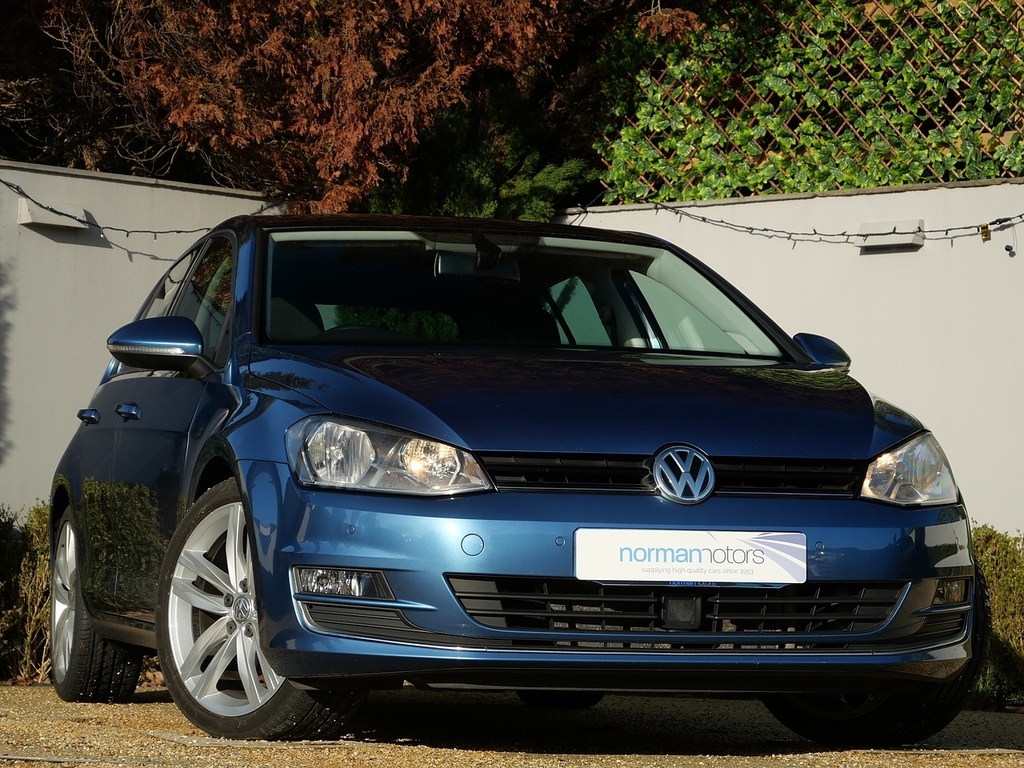 Volkswagen Golf 2.0 Tdi Bluemotion Tech Gt Edition Hatchback D Blue #4