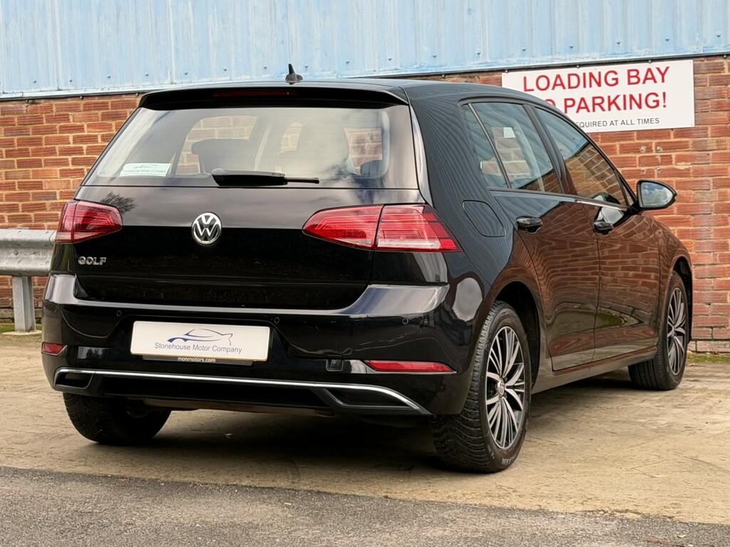 Volkswagen Golf Hatchback 1.4 Tsi Se 2018 Black #5