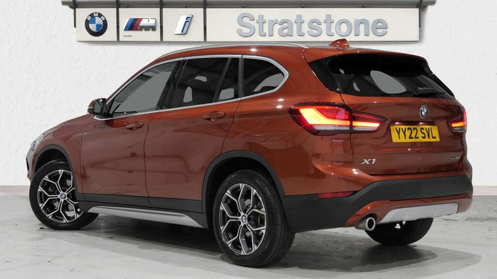 BMW X1 Sdrive 18I 136 Xline 2022 Orange #2